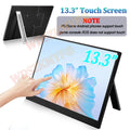 13.3” Portable Touchscreen Monitor (1200P FHD, USB-C)