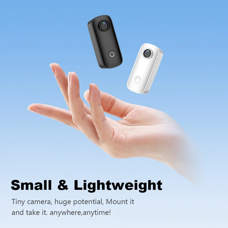 SJCAM Pocket 4K Mini Camera with Waterproof Case