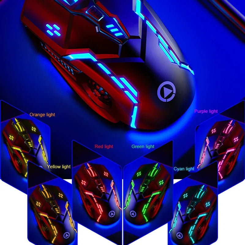 YINDIAO G5 RGB Gaming Mouse – Ergonomic, Silent, and Precise